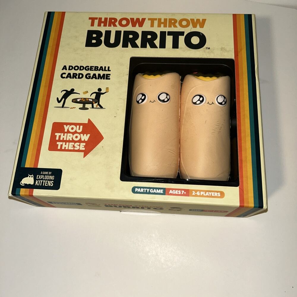 EXPLODING KITTENS‎ Throw Throw Burrito Card Game